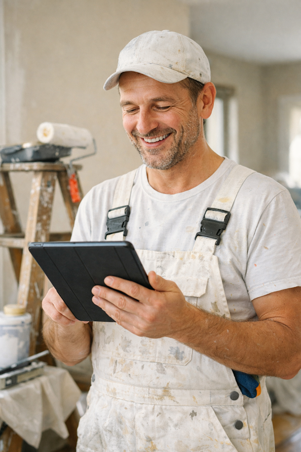 app voor schildersbedrijven